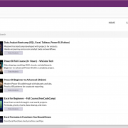 Company Learning Portal