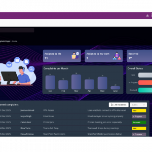 Customer Complaints Power Apps Template