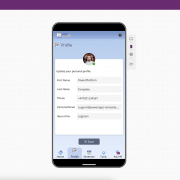 leave request - mobile app