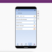 leave request - mobile app